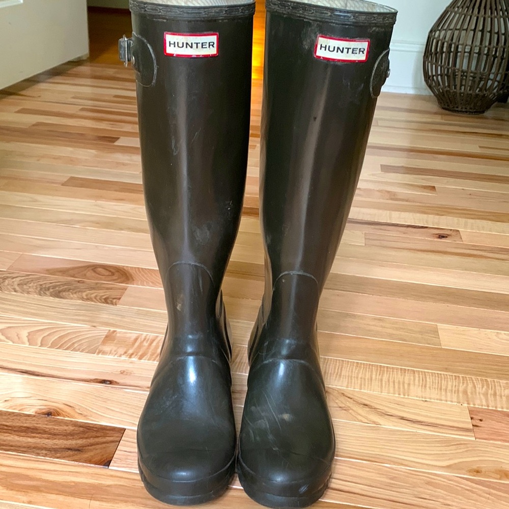 Hunter Boots Original Gloss‎ Boots Size 7